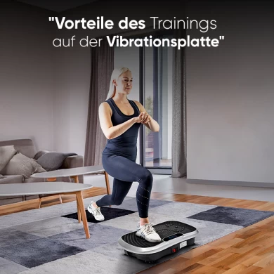 Vorteile des Trainings mit einer Vibrationsplatte 