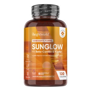 Sunglow Bräunungstabletten mit Beta Carotin