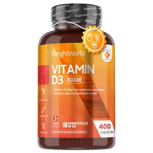 Vitamin D3 2000IU 400 Tablets
