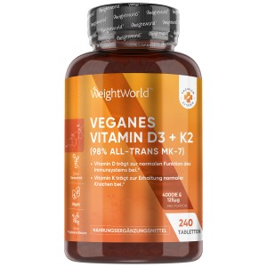 WeightWorld Vitamin D3 Tabletten