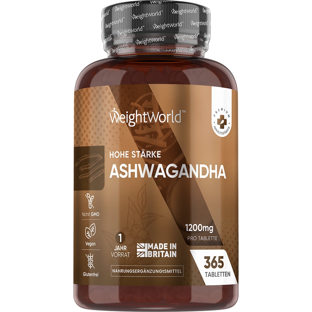 Ashwagandha Extrakt Tabletten Lindert Den Stress I Weightworld