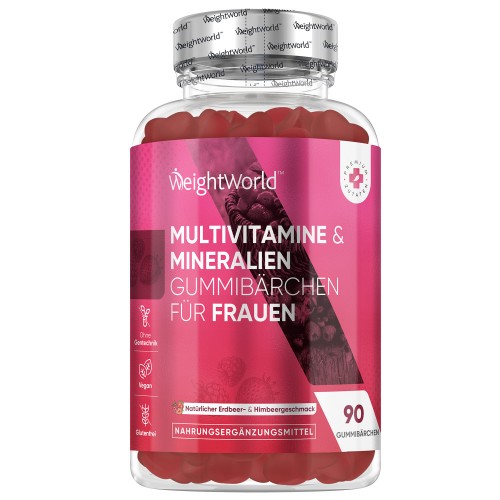 Multivitamin Gummibärchen für Frauen