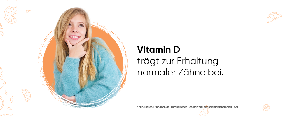 Vitamin D3 Gummibärchen für Kinder